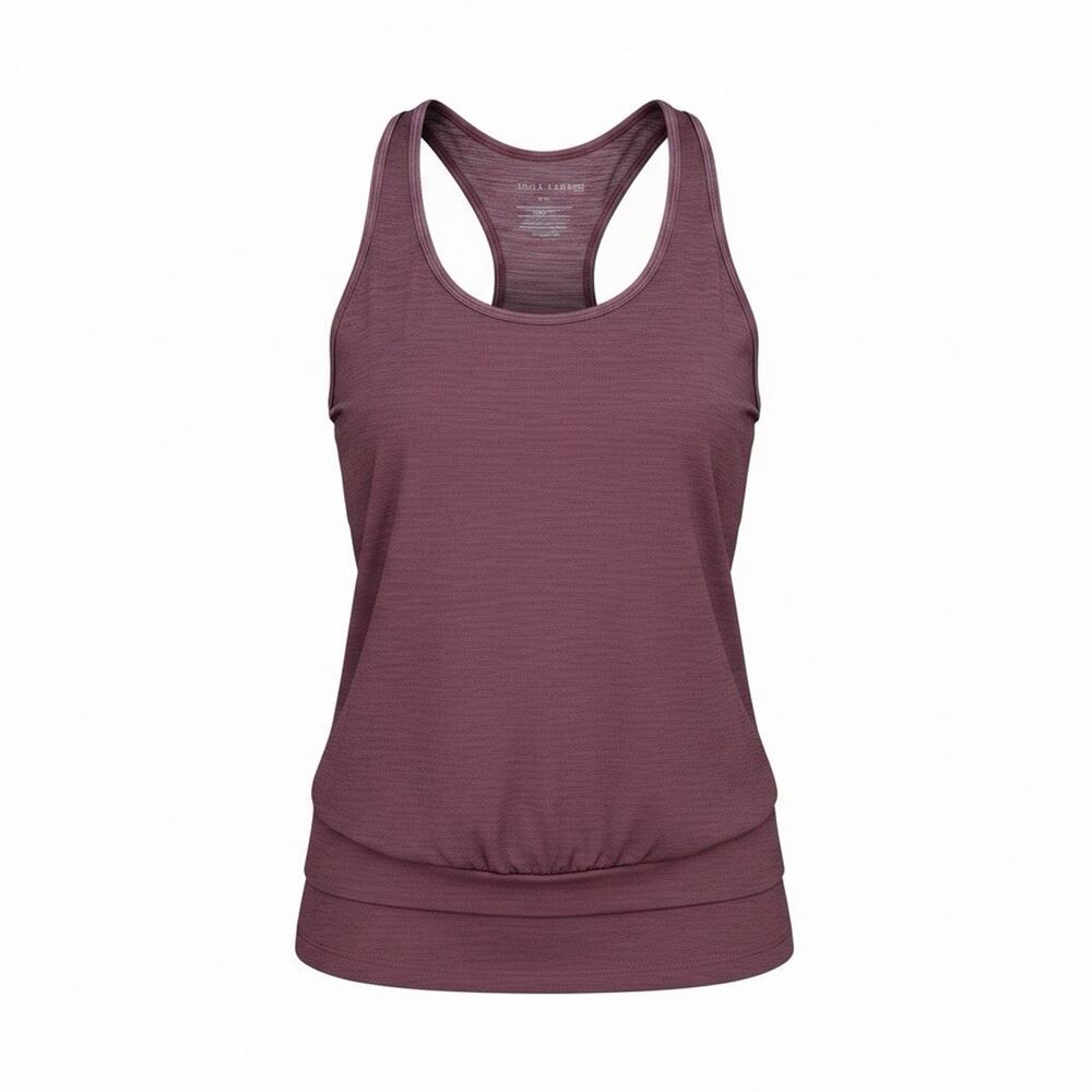 Lija Womens Two-Piece Active Set in Plum - Picture 2 of 6